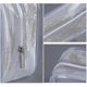 thumbnail image 4 of 5-Pack Clear Plastic Zipper Toiletry Bag Tsa Approved Toiletry Bag Portable Cosmetic Makeup Bag For Vacation, Bathroom And Organizing (Small - SNNGV, 4 of 5