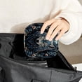 thumbnail image 6 of Sanitary Napkin Storage Bag for Girls Women, Portable First Period Pads Bag Tampons Holder Girls Travel Makeup Bag, Large Capacity Wolf Aesthetic Pattern, 6 of 6