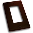 thumbnail image 1 of Single Rocker Switch Plate, Venetian Bronze, 1 of 1