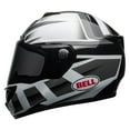 thumbnail image 3 of Bell 7092378 - SRT Street Predator 2X-Large White/Black Full Face Helmet, 3 of 3