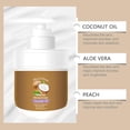 thumbnail image 3 of Coconut Oil Facial Hair Removal Cream, Coconut Oil Hair Removal Cream, Facial Hairs Removal Coconuts Creams, Gentle Body Hair Remover Cream for all Skin (3PC), 3 of 8
