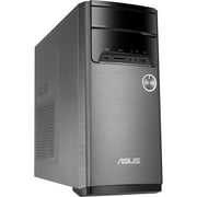 Asus Desktop Tower Computer, Intel Core i7 i7-4790, 16GB RAM, 3TB HD, DVD Writer, Windows 8.1, Black, M32AD-US030S