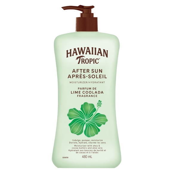 Après-soleil hydratant au parfum de lime coolada de Hawaiian Tropic