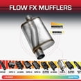 thumbnail image 3 of Silenciador Flowmaster Flow FX con cámara 2.50'' entrada/salida de acero inoxidable, 3 of 8