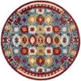 thumbnail image 4 of SAFAVIEH Aspen Arturas Southwestern Wool Area Rug, Blue/Red, 8' x 10', 4 of 10