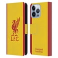 thumbnail image 1 of Head Case Designs Officially Licensed Liverpool Football Club 2021/22 Third Leather Book Wallet Case Cover Compatible with Apple iPhone 13 Pro, 1 of 6