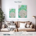 thumbnail image 4 of Elephant Stock Seaglass V Wall Art - Vertical Multi Panel Canvas - Living Room Wall Decor - Animal Multi Panel - Green And Turquoise Decor By Alan Blaustein - 20" x 32", 4 of 8
