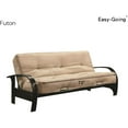 thumbnail image 3 of Easy-Going Futon Reversible Sofa Slipcover Water Resistant Couch Cover(Futon, Gray/Light Gray), 3 of 8