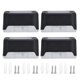 thumbnail image 1 of Luces solares para cubierta de exteriores, luces LED impermeables para exteriores, caminos, Patio, escaleras, vallas, luz blanca, 4 Uds., 1 of 5