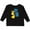 AB-Black, variant on Inktastic Down Syndrome Awareness with Handprints and Hearts Blue and Yellow Boys or Girls Long Sleeve Toddler T-Shirt