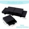 thumbnail image 2 of 6Pcs Cardboard Jewelry Boxes 3.15x2.72x0.67 Inch Jewelry Gift Box Pull-Out Storage Case Small Empty Jewellery Boxes with Sponge Insert for Bracelets Earrings Necklaces Gift Storage, 2 of 8
