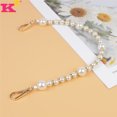 thumbnail image 4 of Accesorios de la cadena de perlas de moda liso blanco imitación perla telefónica cadena de tarjetas de san valentín decoración de cumpleaños regalos para mujeres tipo 3 2 piezas kenally AP004769-03, 4 of 7