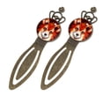 thumbnail image 2 of Pixel dog Vintage Copper Crown-Shaped Bookmarks: Stainless Steel Material, Gift for Book Lovers and Readers – Set of 2: Book Accessories, Reading Accessories, Book Mark, 2 of 5