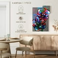 thumbnail image 5 of Elephant Stock Abstract Orchid Wall Art - Vertical Canvas Wall Art - Living Room Wall Decor - Floral And Botanical Canvas - Gray And Black Decor - 8" x 12", 5 of 8