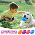 thumbnail image 7 of WuPing 4 Pcs Dog Toy Balls Spiky Squeaker Ball Largr Dog Puppy Chew Toys for Aggressive Chewers Training Fetch, 4.5 x 3.1 Inch, 7 of 7