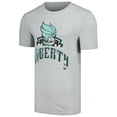 thumbnail image 2 of Unisex Stadium Essentials Heather Gray New York Liberty Hometown T-Shirt, 2 of 3