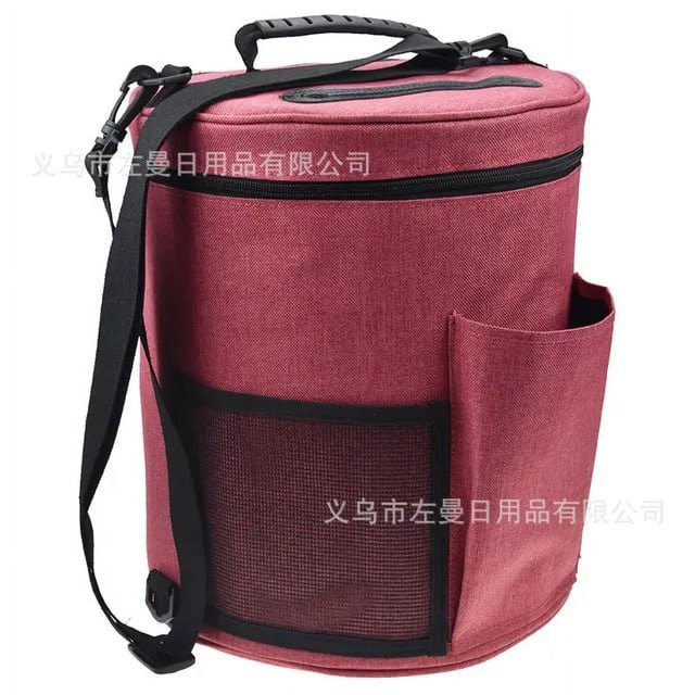 Knitting Bag Yarn Tote Storage Bag for Wool Crochet Hooks Knitting Needles DIY Household Organizer Sewing Tools Accessories 2021