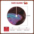 thumbnail image 2 of Fotbe Wings Of A Butterfly Pattern Christmas Tree Skirt, Tree Skirts Plush Christmas Decorations, Christmas Tree Skirts Xmas Decorations Holiday Party Decor-36", 2 of 6
