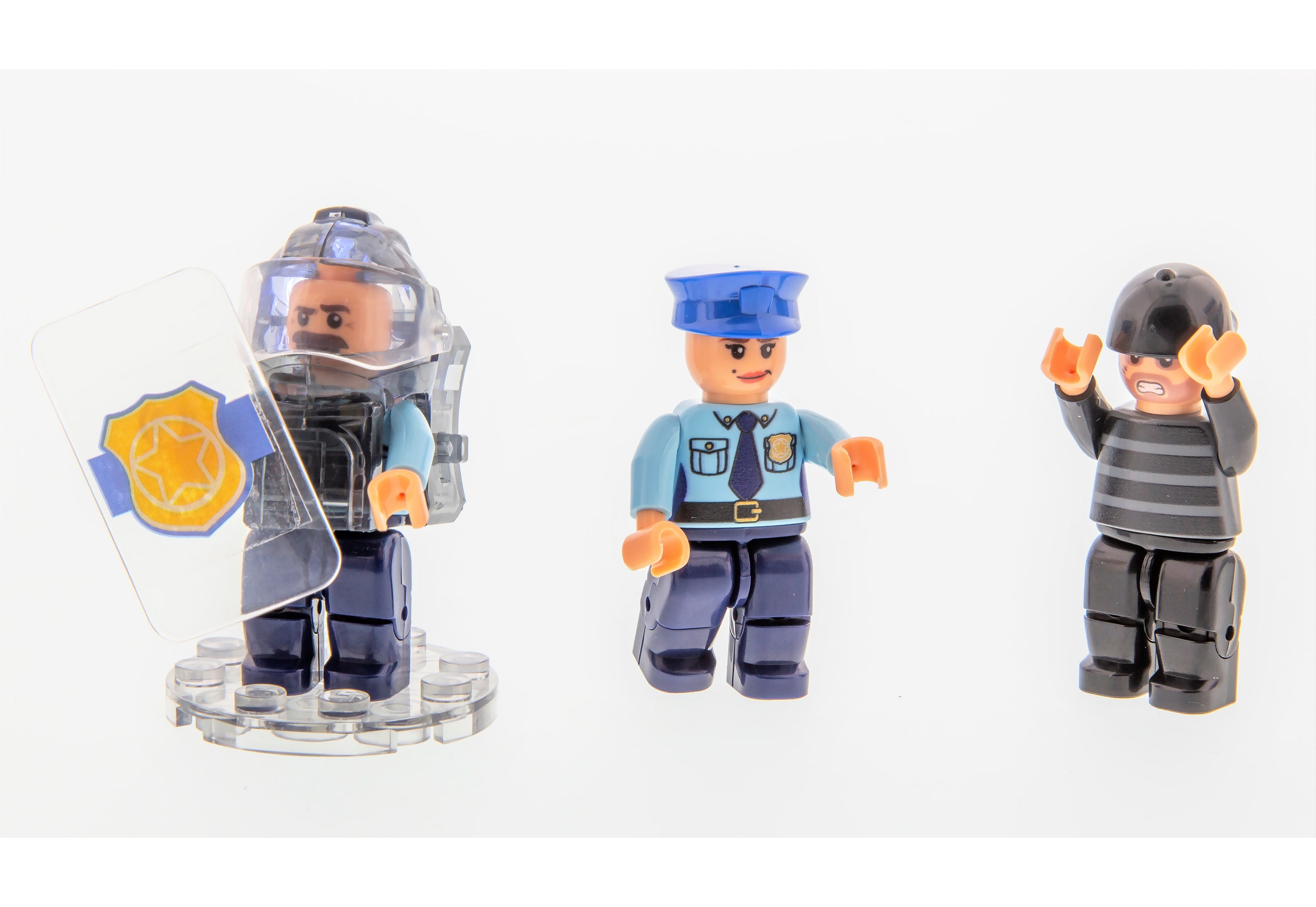 Laser Pegs Mobile Police Unit