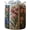 Style E, variant on Quilted Laundry Basket with Handles, Boho Fabric Storage Basket, Lightweight Foldable Multi-functional Clothes Organizer (Style A, S:14in*18in)