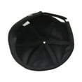 thumbnail image 5 of Men Casual Docker Hat Sailor Biker SkullCap Retro Beanie Black, 5 of 6