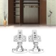thumbnail image 4 of Door Hinge, Lengthen Hydraulic Rod Thicken Base Material Enough Durable Stainless Steel Cabinet Hinges For Kitchen Bathroom ANGGREK Otros, 4 of 8