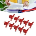 thumbnail image 3 of Metal Binder Clip, 10pcs Multipurpose Electroplated Metal Binder Clips Rustproof Large Easy to Use Paper ClampsMetal Binder Clip  for Office School, 3 of 8