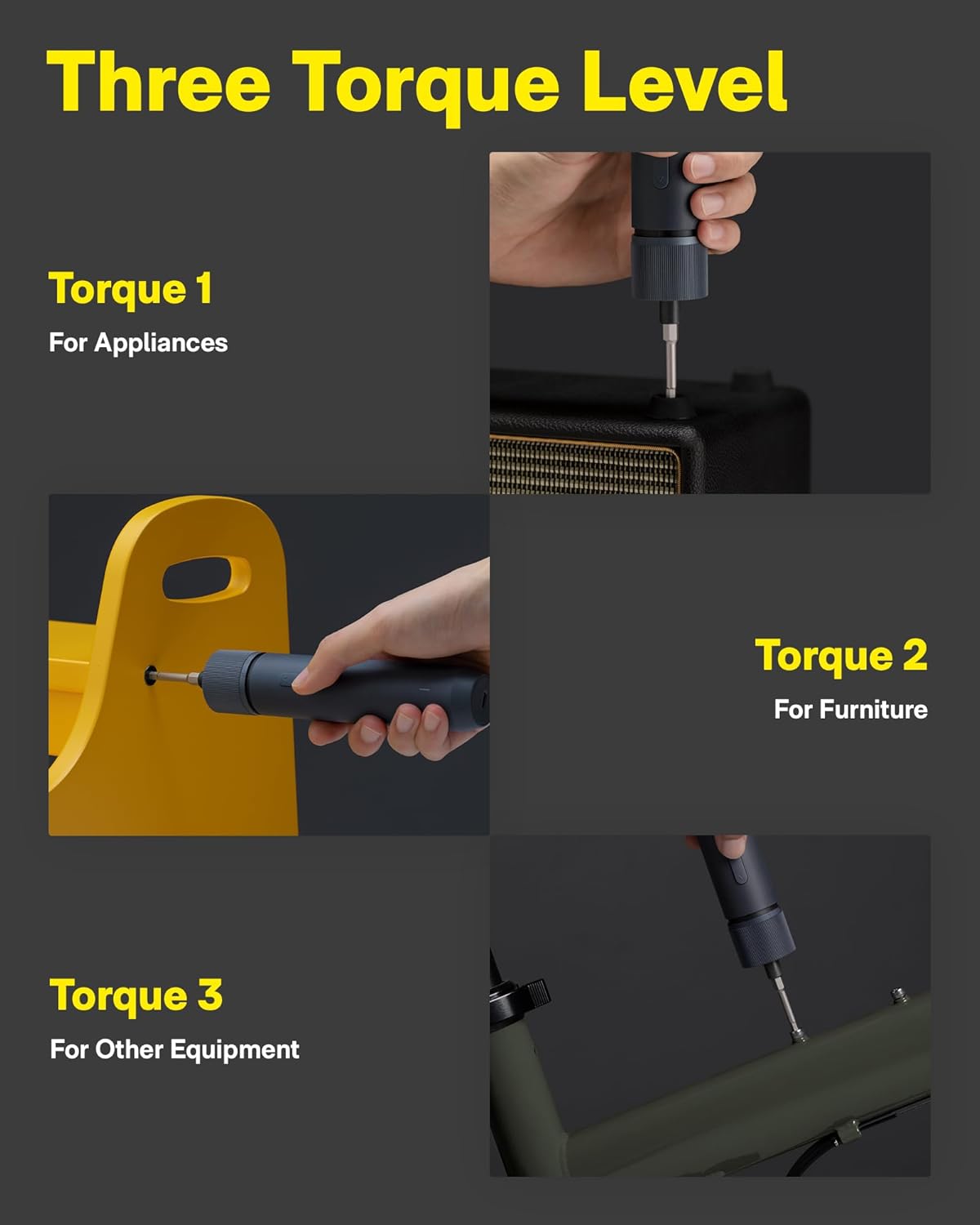 HOTO 3.6V Rechargeable Electric Screwdriver with 25-Piece Bit Set photo 5