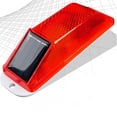 thumbnail image 2 of Solar Strobe Warning Light Outline Safety Traffic Night Warning Flashlight Beacon Barricade Construction Obstacle Flashing Light, 2 of 2