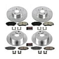 thumbnail image 3 of Power Stop Front and Rear Ceramic Brake Pad and Drilled and Slotted Rotor Kit K6113, 3 of 10