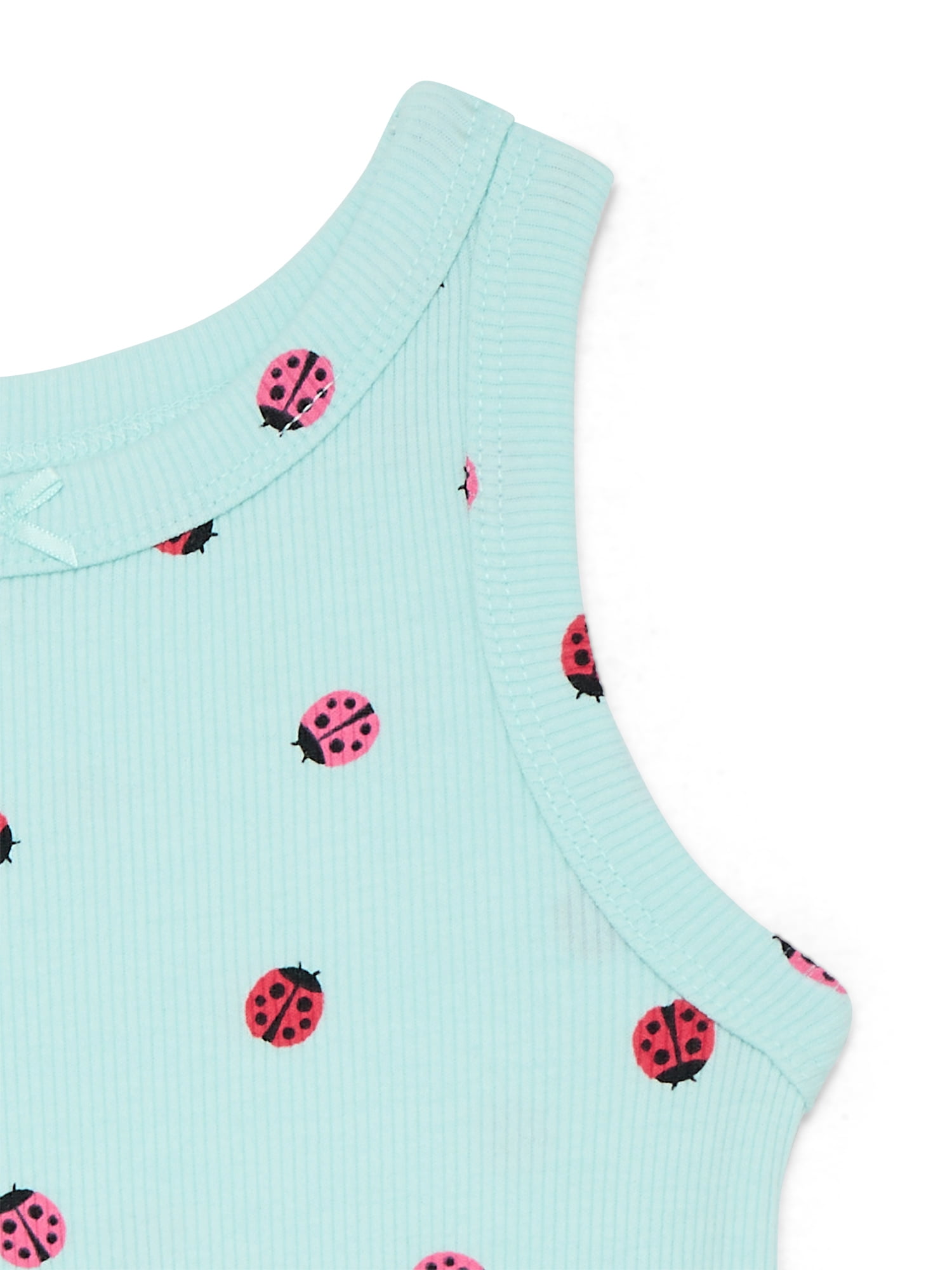 Wonder Nation Toddler Girls Ribbed Tank Top, Sizes 18M-5T