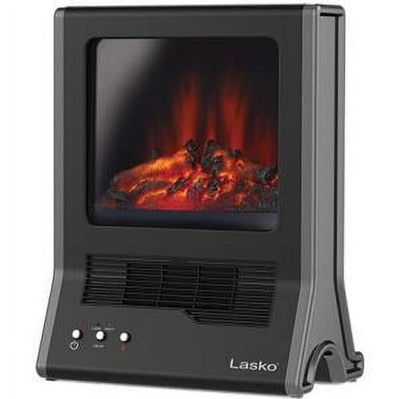 Lasko Ultra Ceramic Fireplace Heater - Indoor - Freestanding