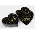 thumbnail image 4 of Inkdotpot Pack Of 100 Real Gold Foil Paper Tags Made With Love Wedding Favor Hang Tags, 4 of 6