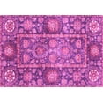 thumbnail image 1 of Ahgly Company Indoor Rectangle Oriental Pink Traditional Area Rugs, 8' x 12', 1 of 4