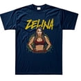 thumbnail image 5 of Zelina Vega Merch Summer Unisex Short-sleeved T-shirt Fashion Y2K Printed Casual Stylish Design Tee, 5 of 6