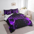 thumbnail image 3 of Manfei Chic Game Console Bedding Sets Queen Size, Modern Video Game Bed in a Bag Queen size, Teenager Boys Girls Reversible Comforter Sets with Sheets, Lightweight Bedroom Decor, 7pcs, 3 of 6