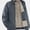 Gray, variant on Men's Water-Resistant 100% Cotton Jacket Quilted Lining for Outdoor Wear Yellow S