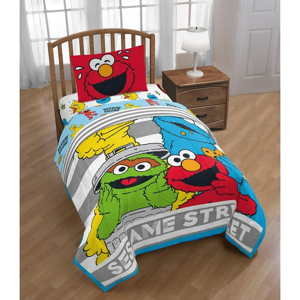 Sesame Street Toddler Bed Bedding Set Bundle Bedding Design Ideas