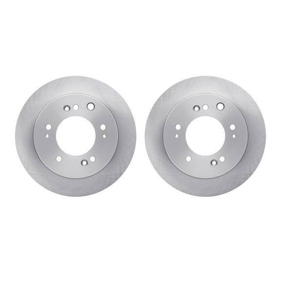 Dynamic Friction Company Rear Brake Rotors 6002-21021
