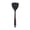 Dark Gray, variant on Basdi 600ºf Heat Resistant Silicone Turner, Solid Kitchen Spatula Flipper, Food Grade Flexible & Thin Rubber Seamless Cooking Utensil for Flipping Egg, Pancake in Nonstick Cookware, Purple