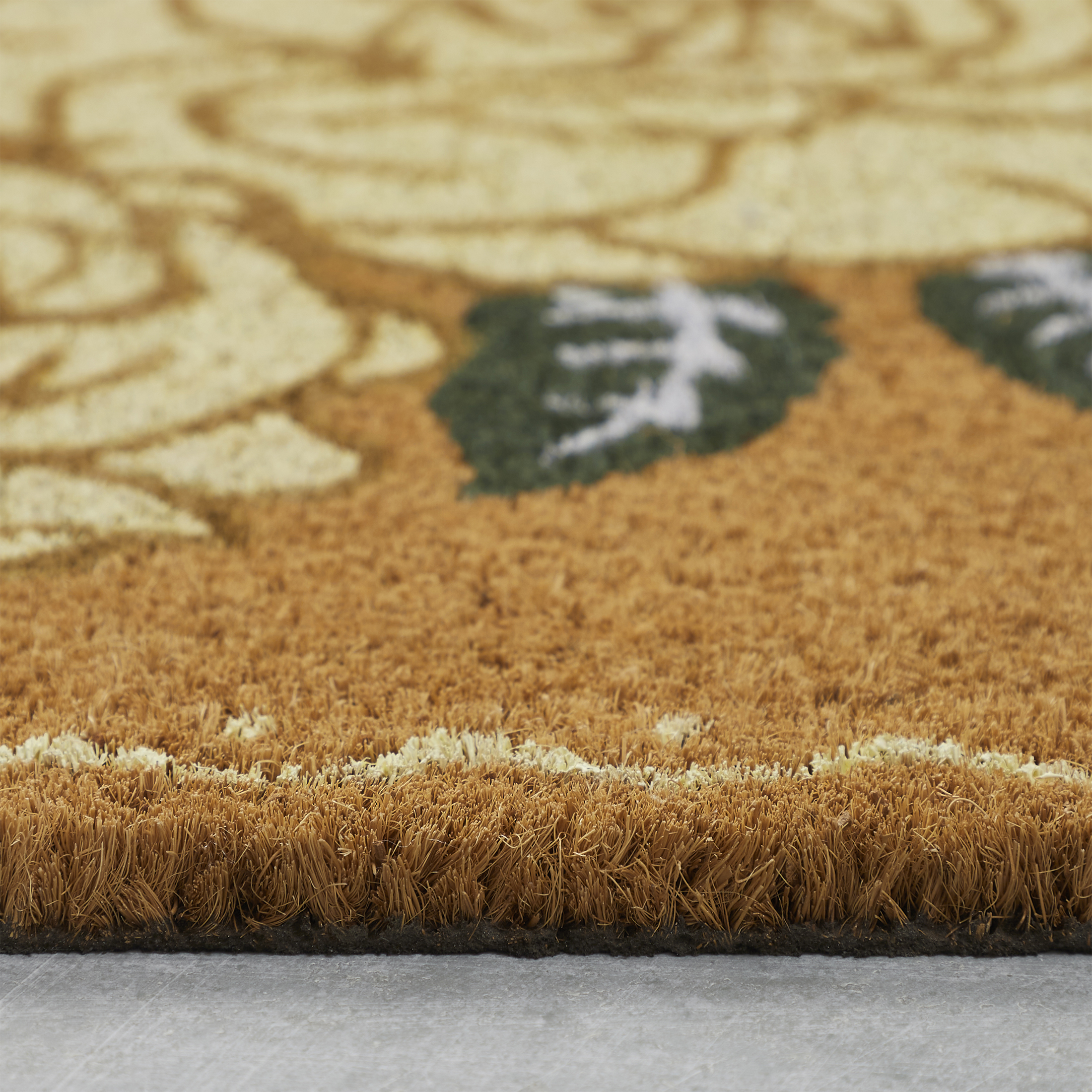 My Texas House Multi Dainty Rose Outdoor Coir Mat, 18" x 30"