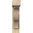 thumbnail image 2 of Ekena Millwork 6"W x 26"D x 26"H Funston Block Rough Sawn Bracket w/ Offset Brace, Douglas Fir, 2 of 25