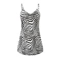 thumbnail image 1 of Camisones con sujetador acolchado para mujer, ropa de dormir de satén de seda sintética, vestido de dormir de leopardo, ropa de dormir sin mangas, pijama para el hogar, 1 of 5