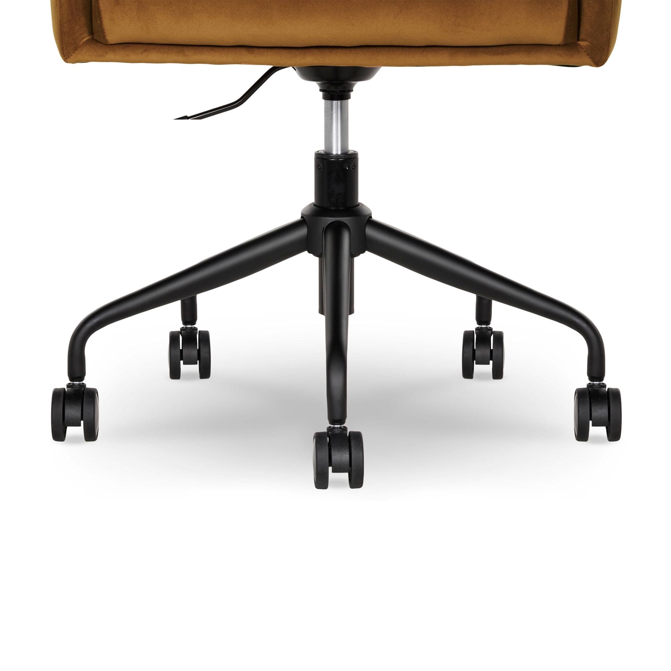 Better Homes & Gardens Wyatt Velvet Office Chair, Ochre