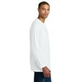 thumbnail image 4 of American Apparel Heavyweight Long Sleeve Crew T-Shirt, Blank White 6-Pack, XL, Men's Cotton Tee, 4 of 7