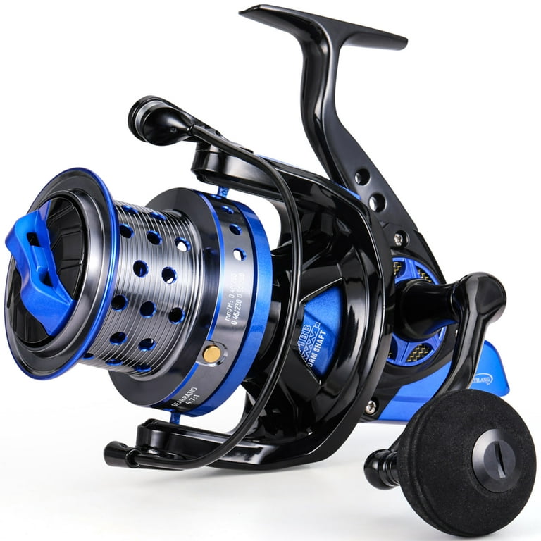 Sougayilang Spinning Reels 10000 Series Surf Fishing Reels Ultra Smooth  Powerful with CNC Aluminum Spool for Saltwater Freshwater 