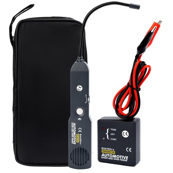 Circuit Tracer, Automotive Short Circuit Finder, Wire Tracer, Automotive Short and Open Finder Repair Tool EM415PRO DC 6-42V