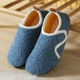 thumbnail image 2 of CHUMUD Women's House Slippers Rubber Sole Indoor Slipper Socks Lightweight Fleece Lined Slip-on Barefoot Slippers Holiday Gifts, 2 of 4