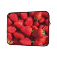 thumbnail image 2 of Bingfone Strawberry Red Laptop Sleeve Case 15 Inch, 360° Protective Computer Carrying Bag, 2 of 9