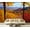Color2, variant on Peel and Stick Wallpaper Waterproof autumn colored foliage vista from Blue Ridge Parkway Virginia Wall Mural Decor Self Adhesive and Removable 100in x 144in